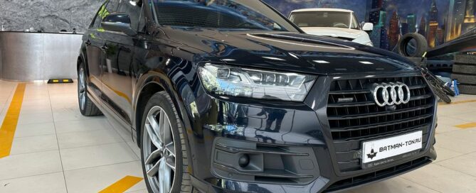 AUDI Q7 - Тонировка, полировка, детейлинг