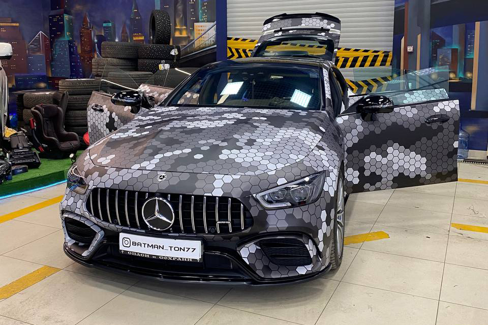 Mercedes-Benz - оклейка кузова с ламинацией