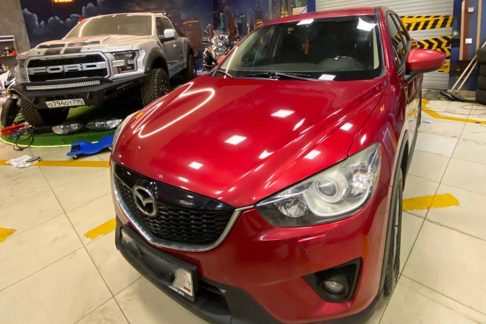 Mazda CX 5 - тонировка задней полусферы